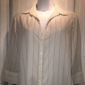 Thomas Pink 3/4 sleeve dress shirt